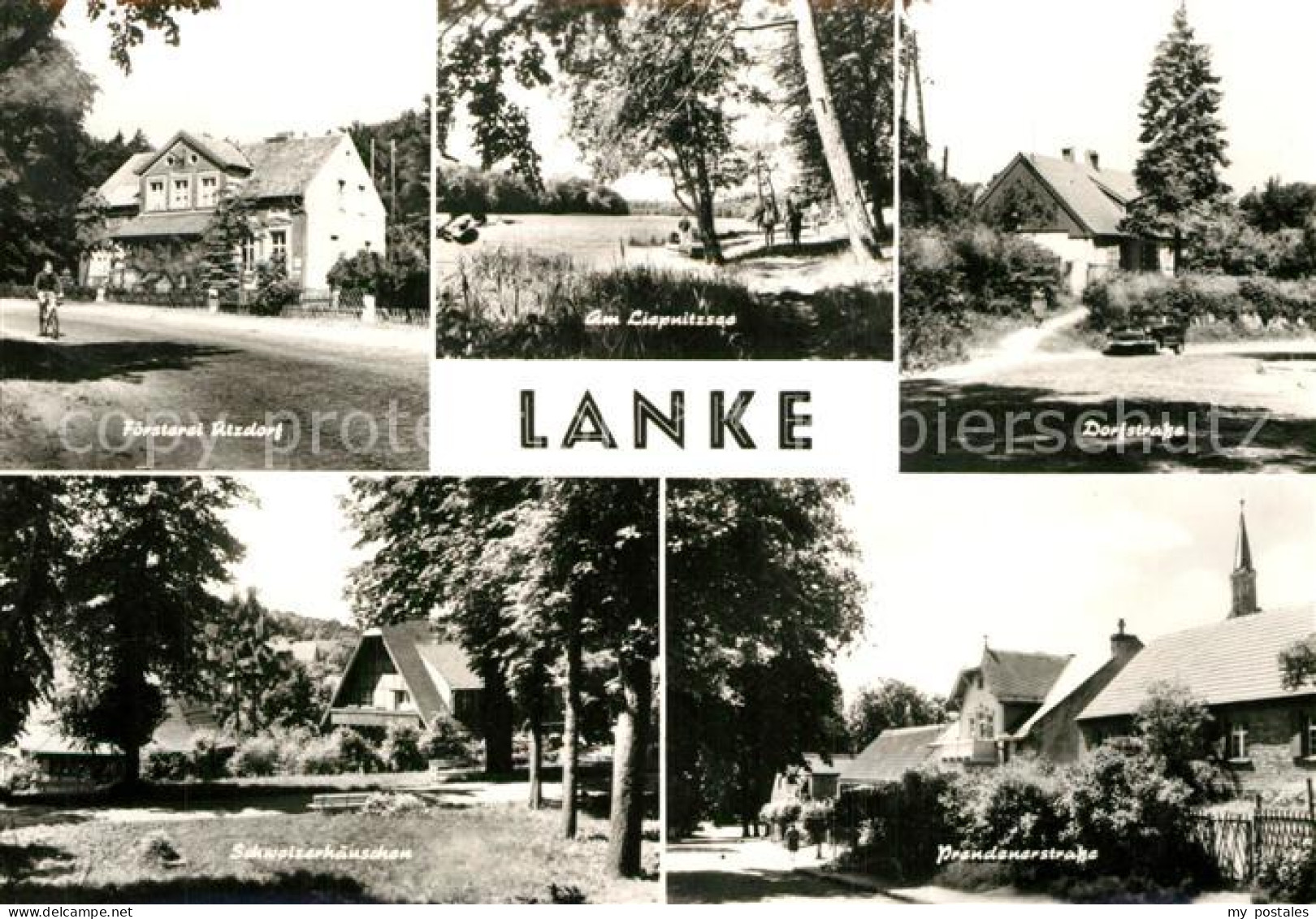 43351870 Lanke Foersterei Rixdorf Dorfstrasse Schweizerhaeuschen  Lanke - Wandlitz
