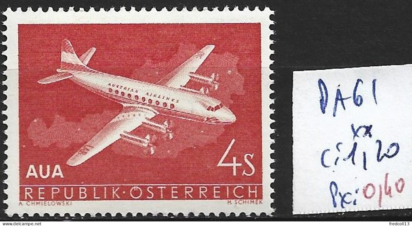 AUTRICHE PA 61 ** Côte 1.20 € - Unused Stamps