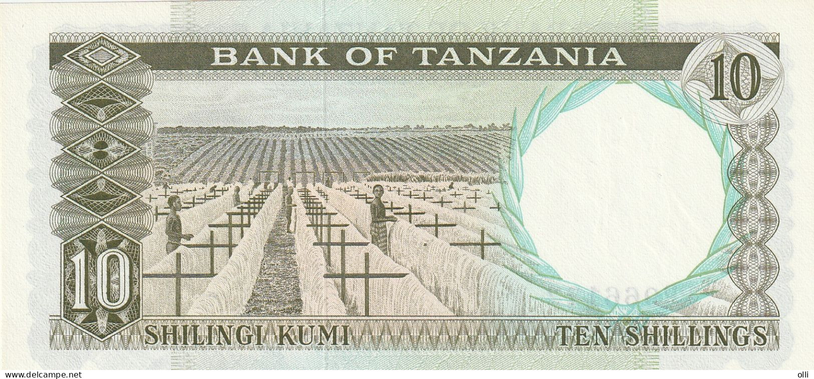 TANZANIA   SHILLINGS  1966  P-2   UNC - Tanzania