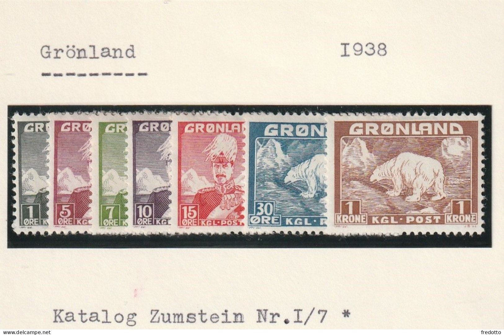 Grönland - Marken -ungebraucht * - Unused Stamps