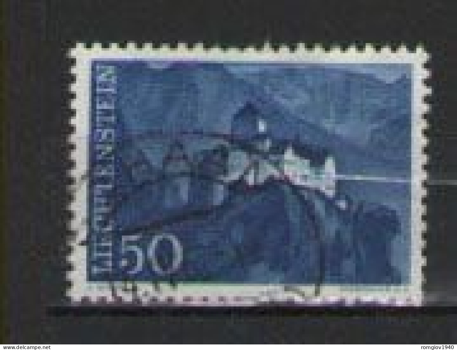 LIECHTENSTEIN  1959   SERIE ORDINARIA SOGGETTI VARI UNIF. 346  USATO  VF - Gebraucht