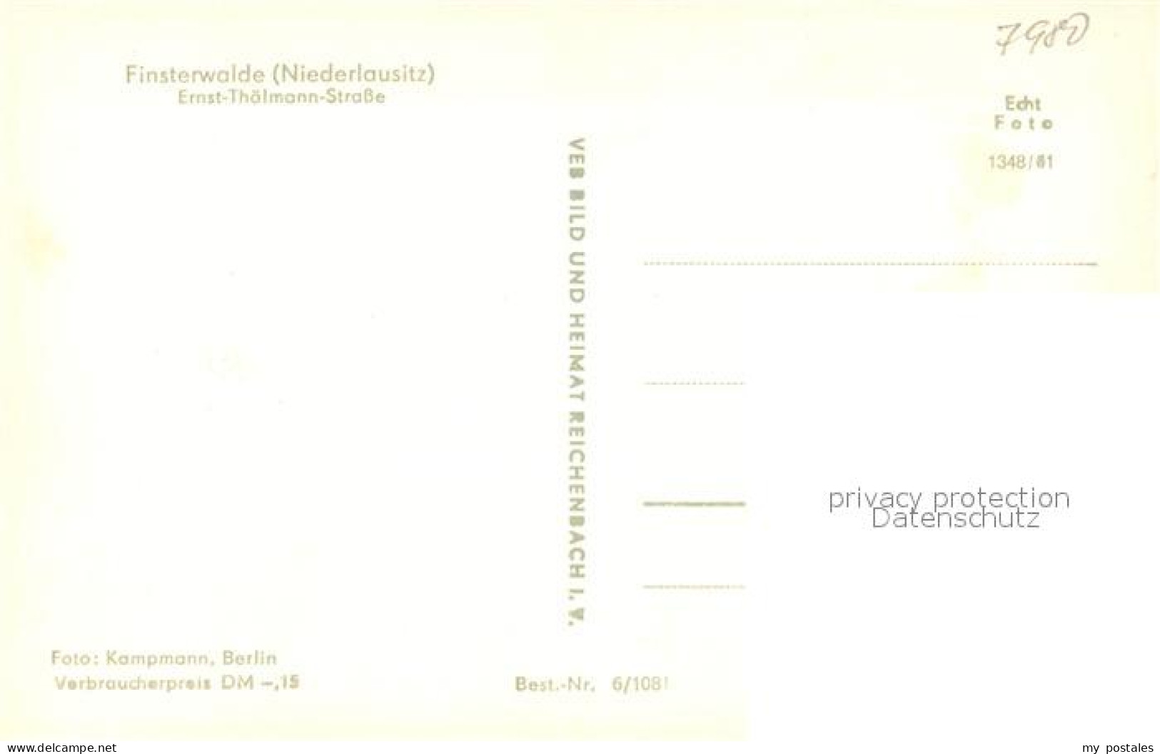 43351101 Finsterwalde Ernst Thaelmann Strasse Finsterwalde - Finsterwalde