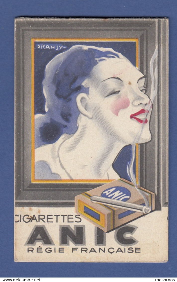 PETIT CARNET PUBLICITAIRE - CIGARETTES CELTIQUE ET ANNICK - REGIE FRANCAISE DES TABACS - Objets Publicitaires