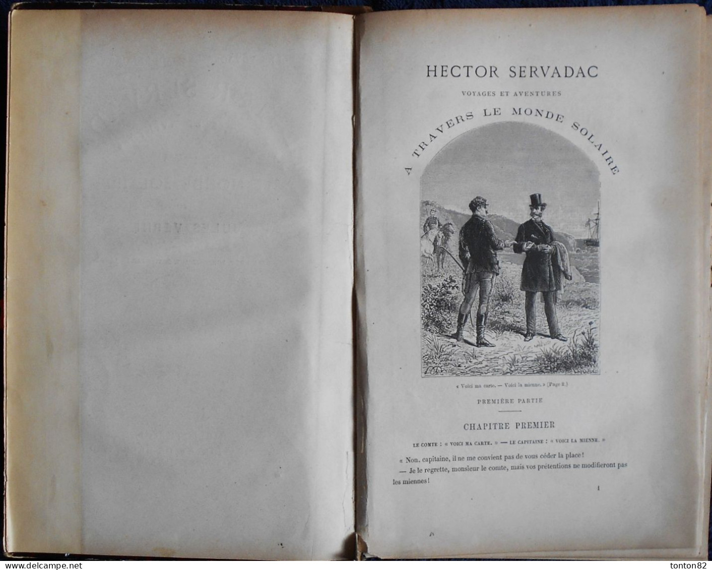 Jules Verne - Hector Servadac - Voyages Et Aventures à Travers Le Monde Solaire - J. HETZEL Et Cie . - Aventure