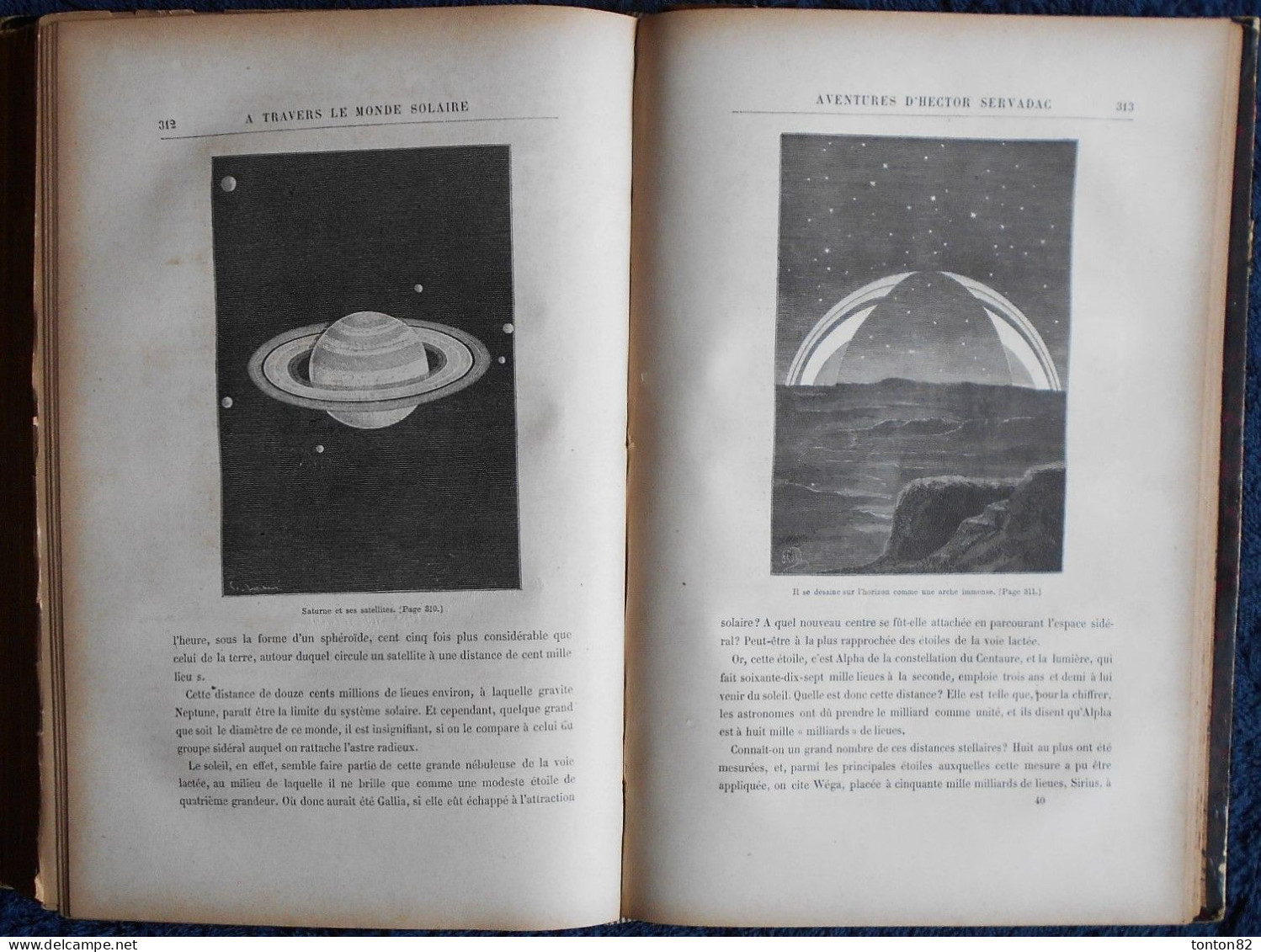 Jules Verne - Hector Servadac - Voyages et Aventures à travers le Monde Solaire - J. HETZEL et Cie .