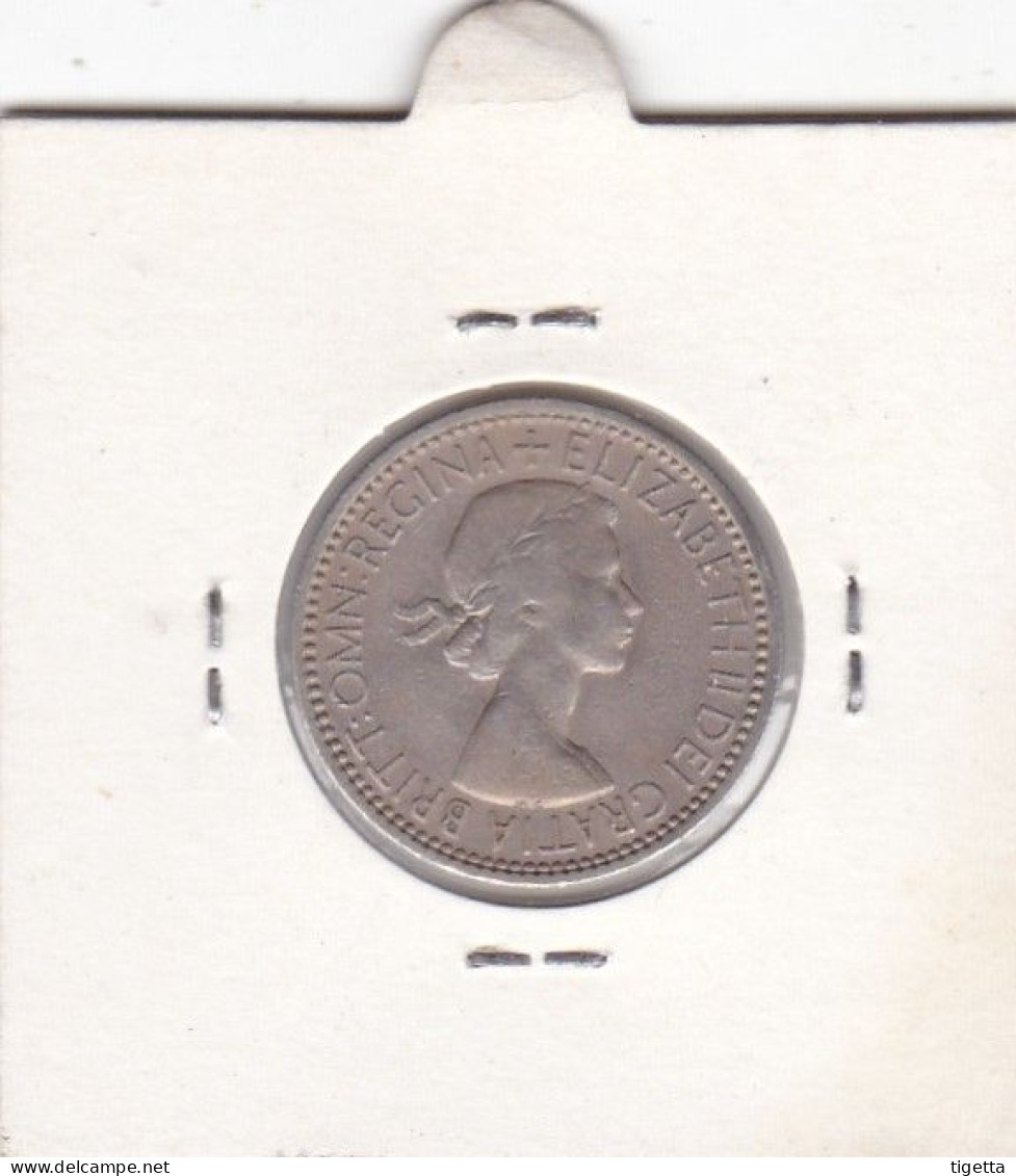 GRAN BRETAGNA 1 SHILLING ANNO 1953  COME DA FOTO - I. 1 Shilling