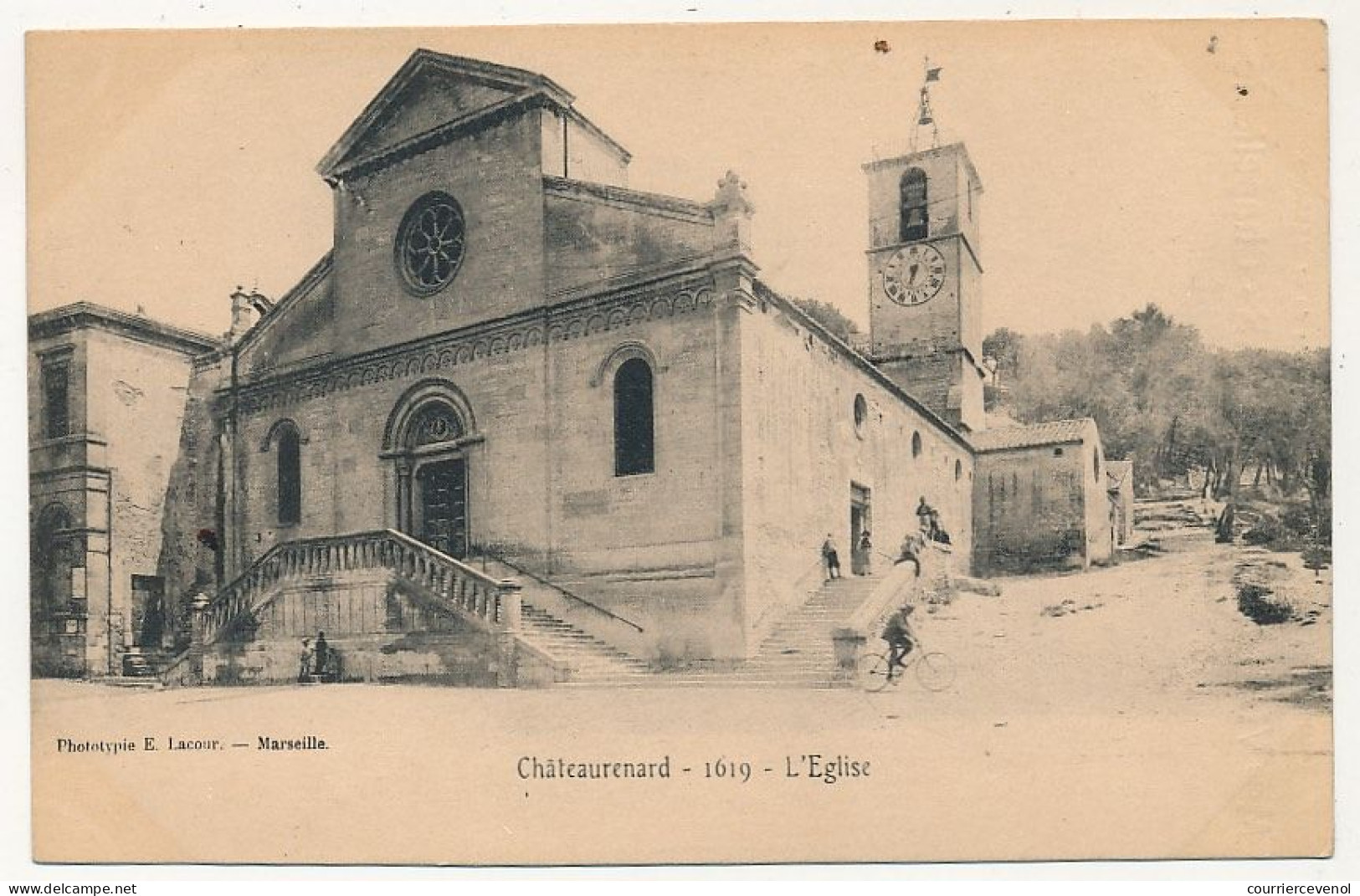2 CPA - CHATEAURENARD (B Du R) - L' Eglise - Chateaurenard