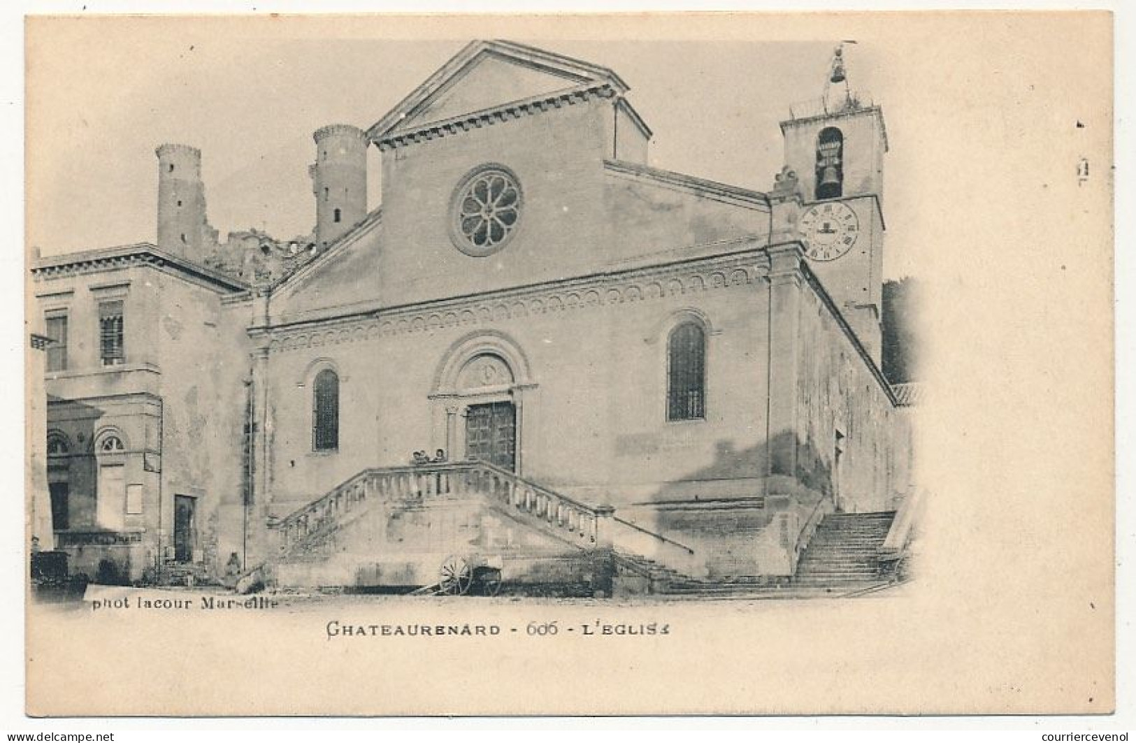 2 CPA - CHATEAURENARD (B Du R) - L' Eglise - Chateaurenard