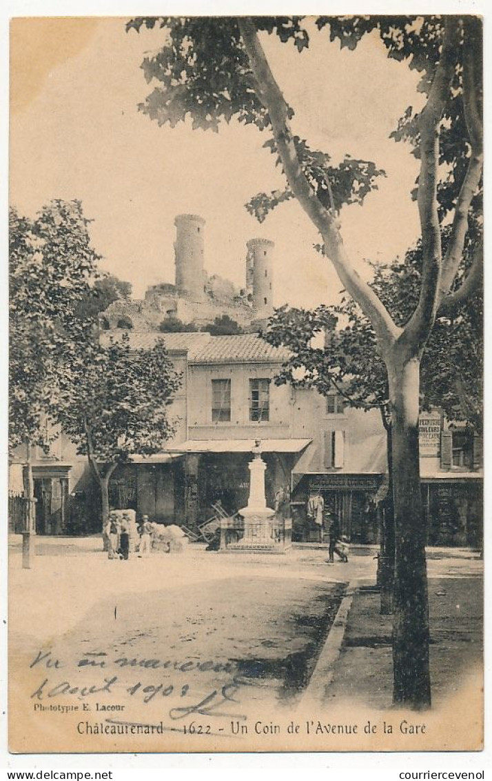 CPA - CHATEAURENARD (B Du R) - Un Coin De L'Avenue De La Gare - Chateaurenard