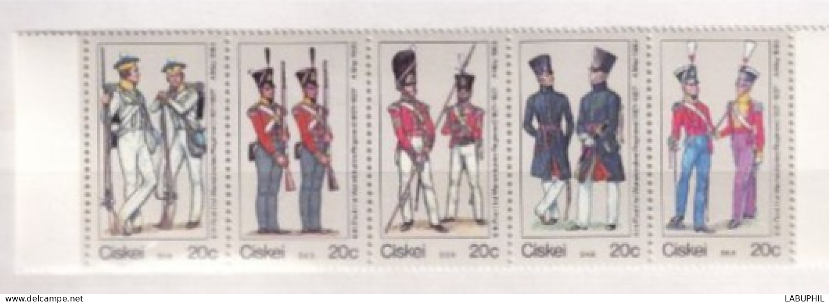 CISKEI  MNH 1983 Uniformes - Ciskei