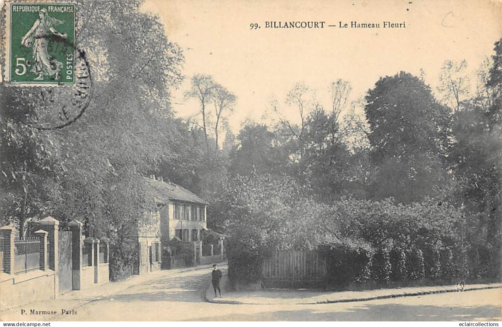 Boulogne  Billancourt        92         Le Hameau Fleuri    N° 99    (voir Scan) - Boulogne Billancourt