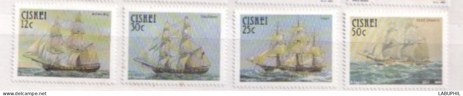 CISKEI  MNH 1985 Bateaux - Ciskei