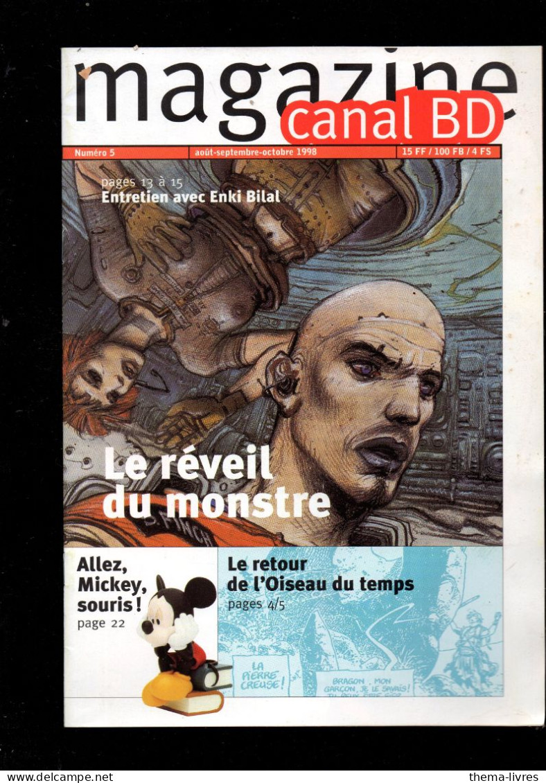 CANAL BD MAGAZINE   N°5  ENKI BI LAL   (CAT6587 /05) - CANAL BD Magazine