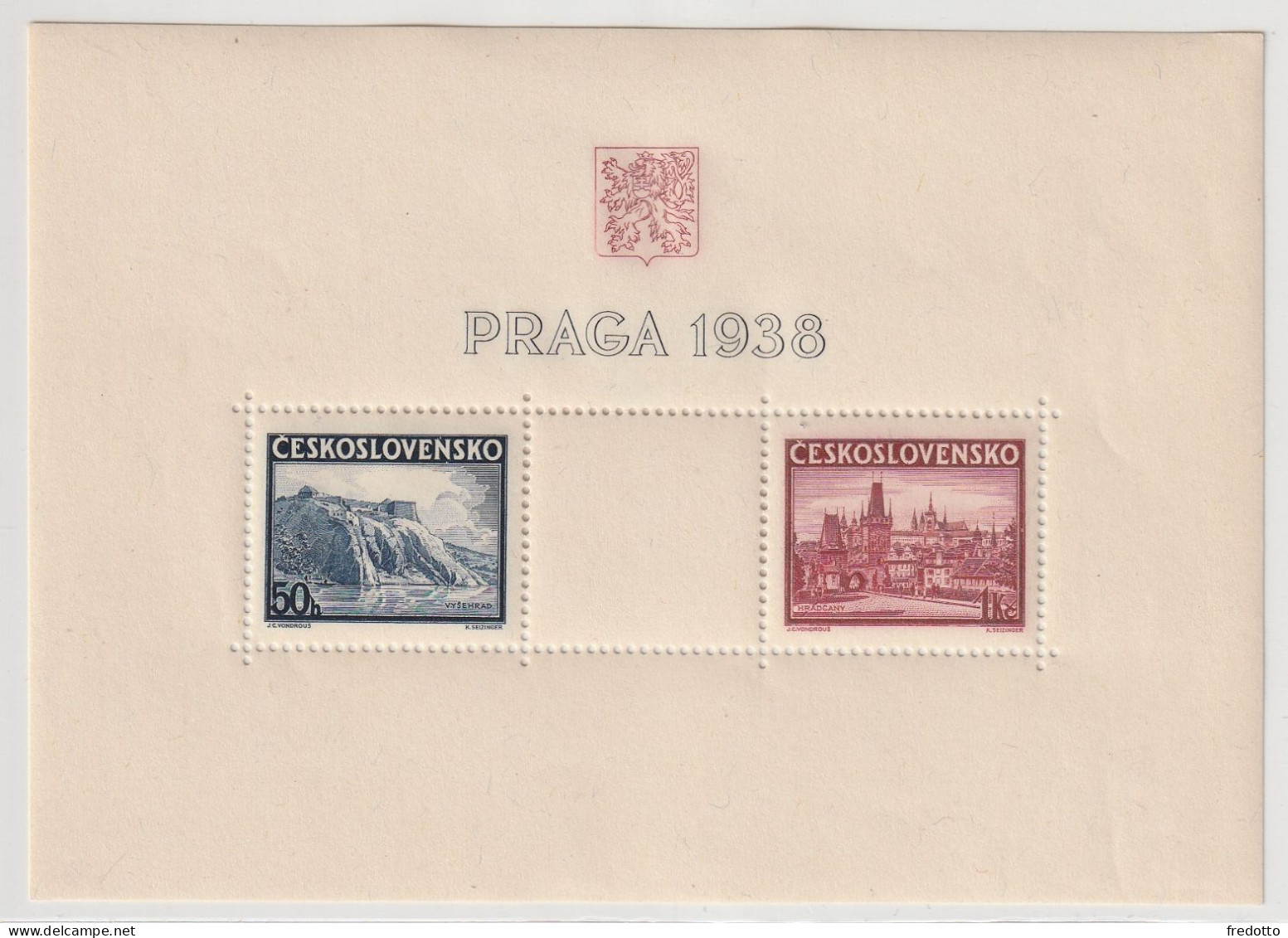 Tschechoslowakei - Block 4 Postfrisch ** Ohne Falz - Unused Stamps