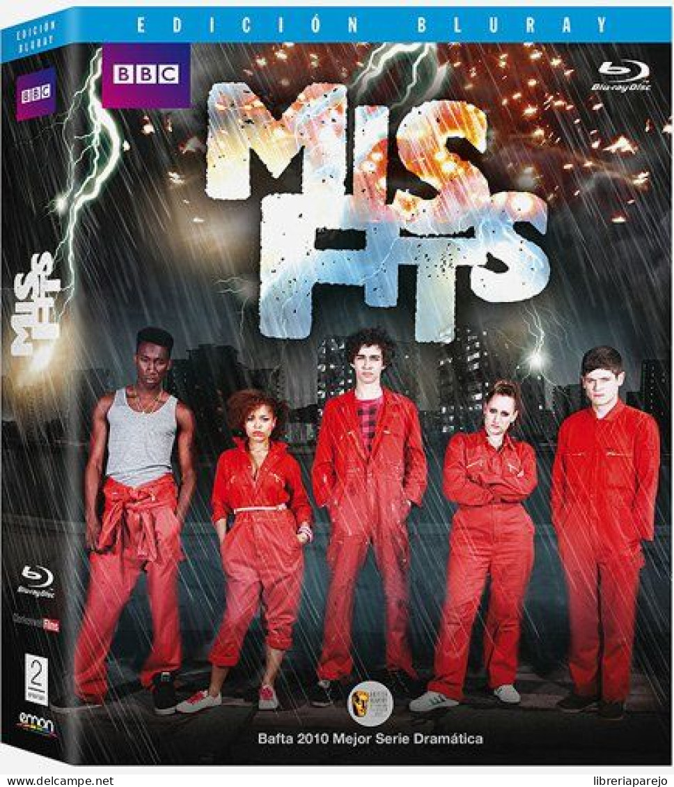 Misfits Temporada 1 Blu Ray + Dvd Nuevo Precintado - Autres Formats