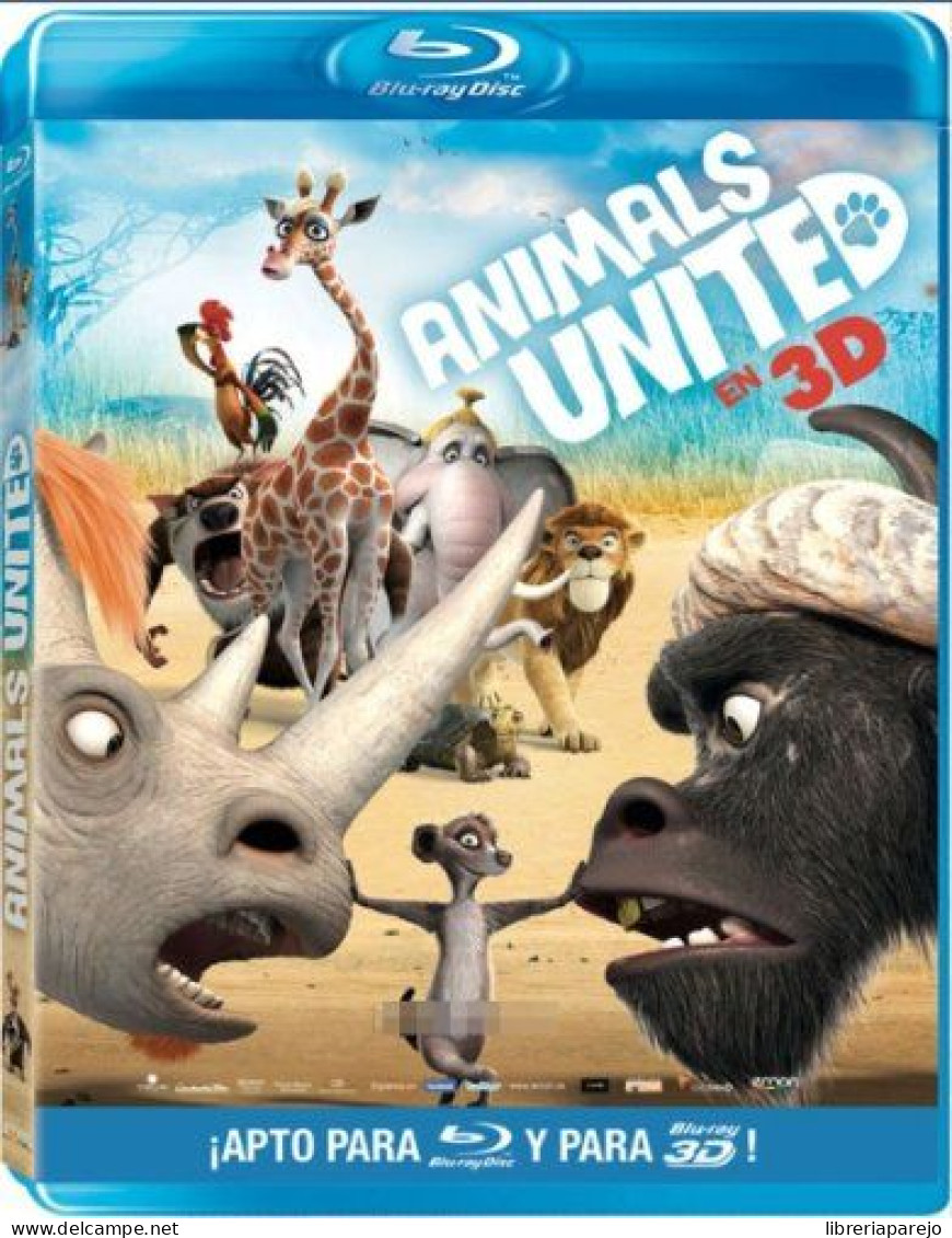 Animals United Blu Ray Nuevo Precintado - Autres Formats