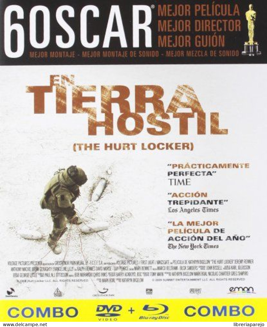 En Tierra Hostil Combo Dvd + Blu Ray Nuevo Precintado - Autres Formats