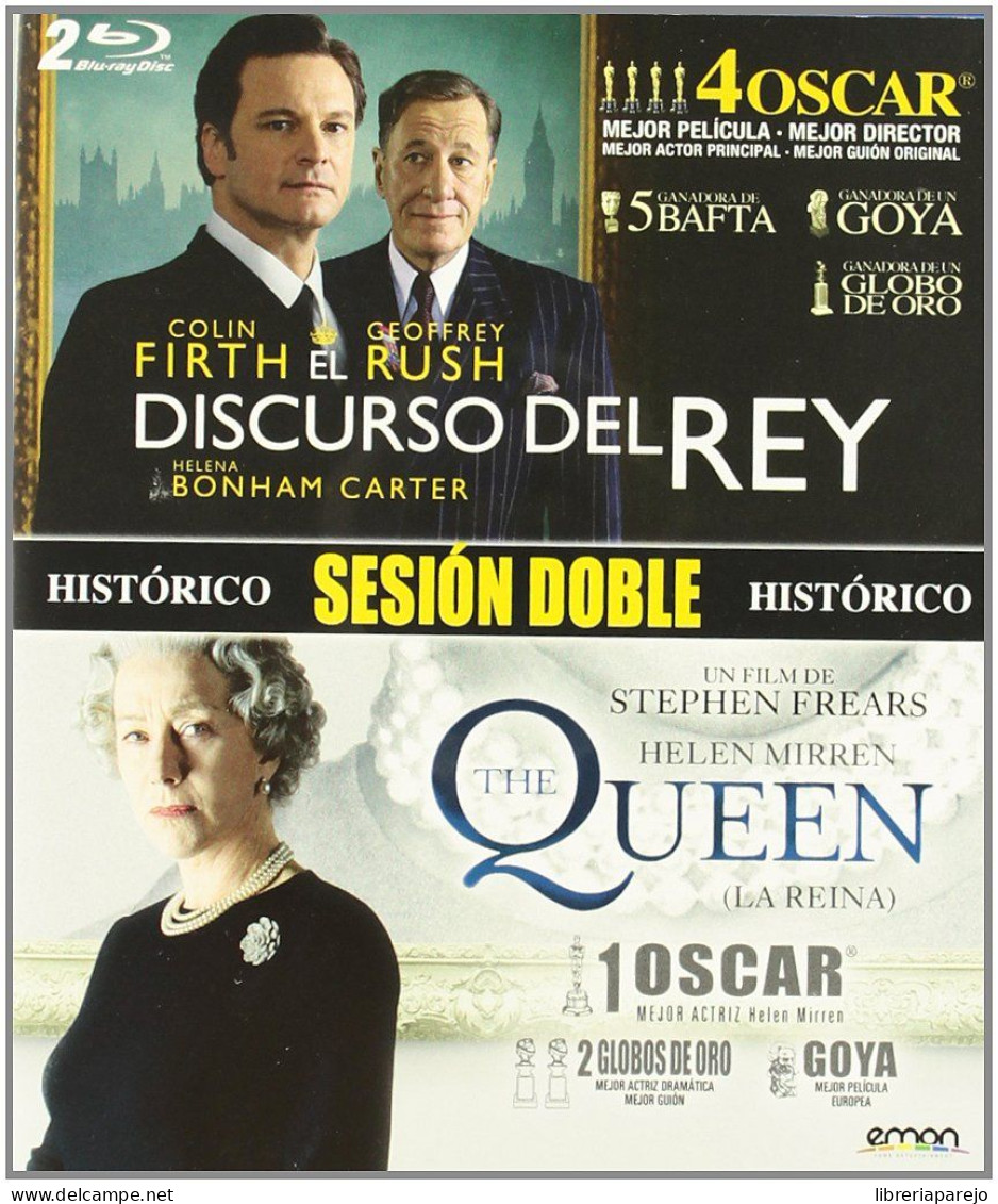 Discurso Del Rey + Queen Pack Blu Ray Nuevo Precintado - Autres Formats