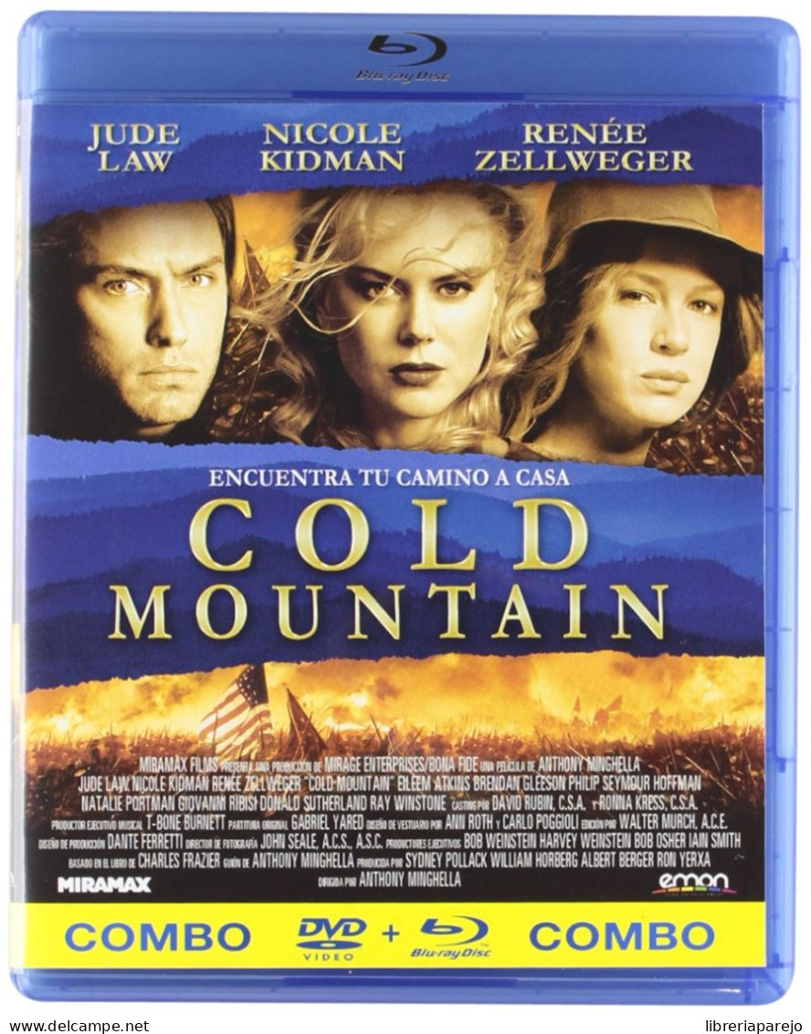 Cold Mountain Nicole Kidman Combo Dvd + Blu Ray Nuevo Precintado - Autres Formats