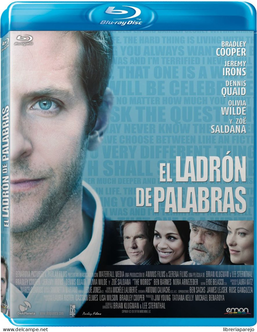 El Ladron De Palabras Jeremy Irons Blu Ray Nuevo Precintado - Altri