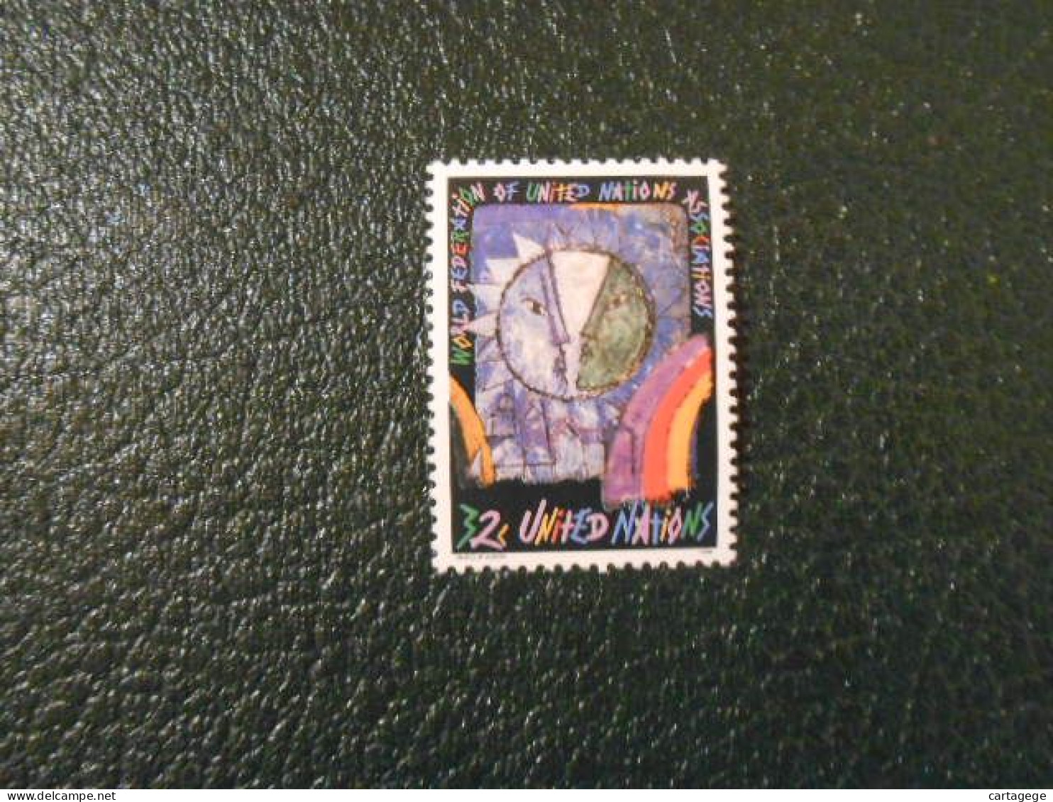 NATIONS-UNIES NEW-YORK YT 692 FEDERATION MONDIALE DES ASSOCIATIONS POUR LES N.U.** - Unused Stamps