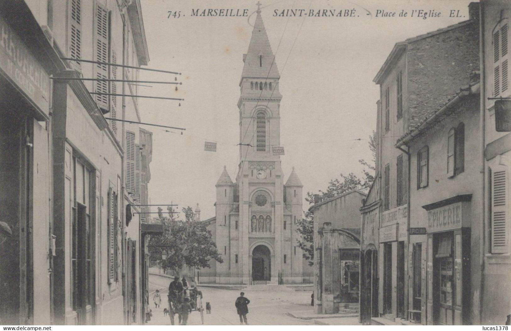13 / MARSEILLE / SAINT BARNABE / L EGLISE - Saint Barnabé, Saint Julien, Montolivet