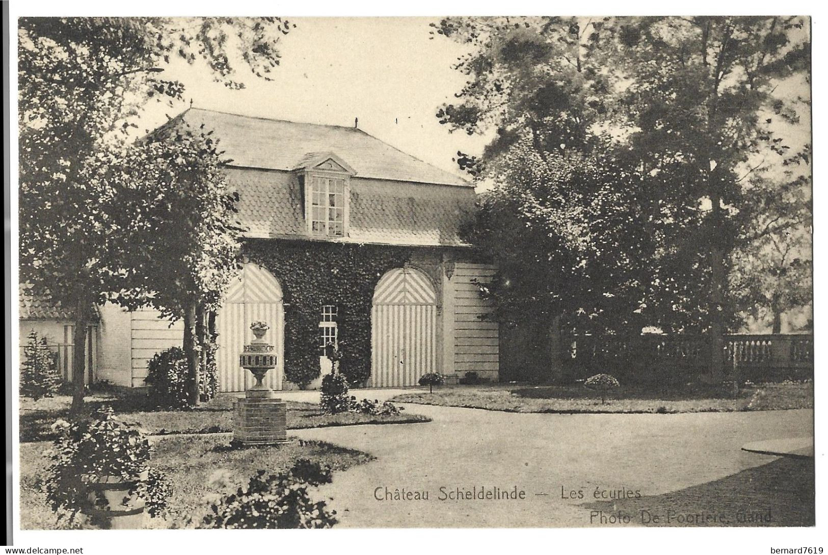 Belgique  - Swynaerde - Chateau  Scheldelinde -   Les Ecuries  -mr Et Mme  Conrad  Vergourven Verhargen - Schilde