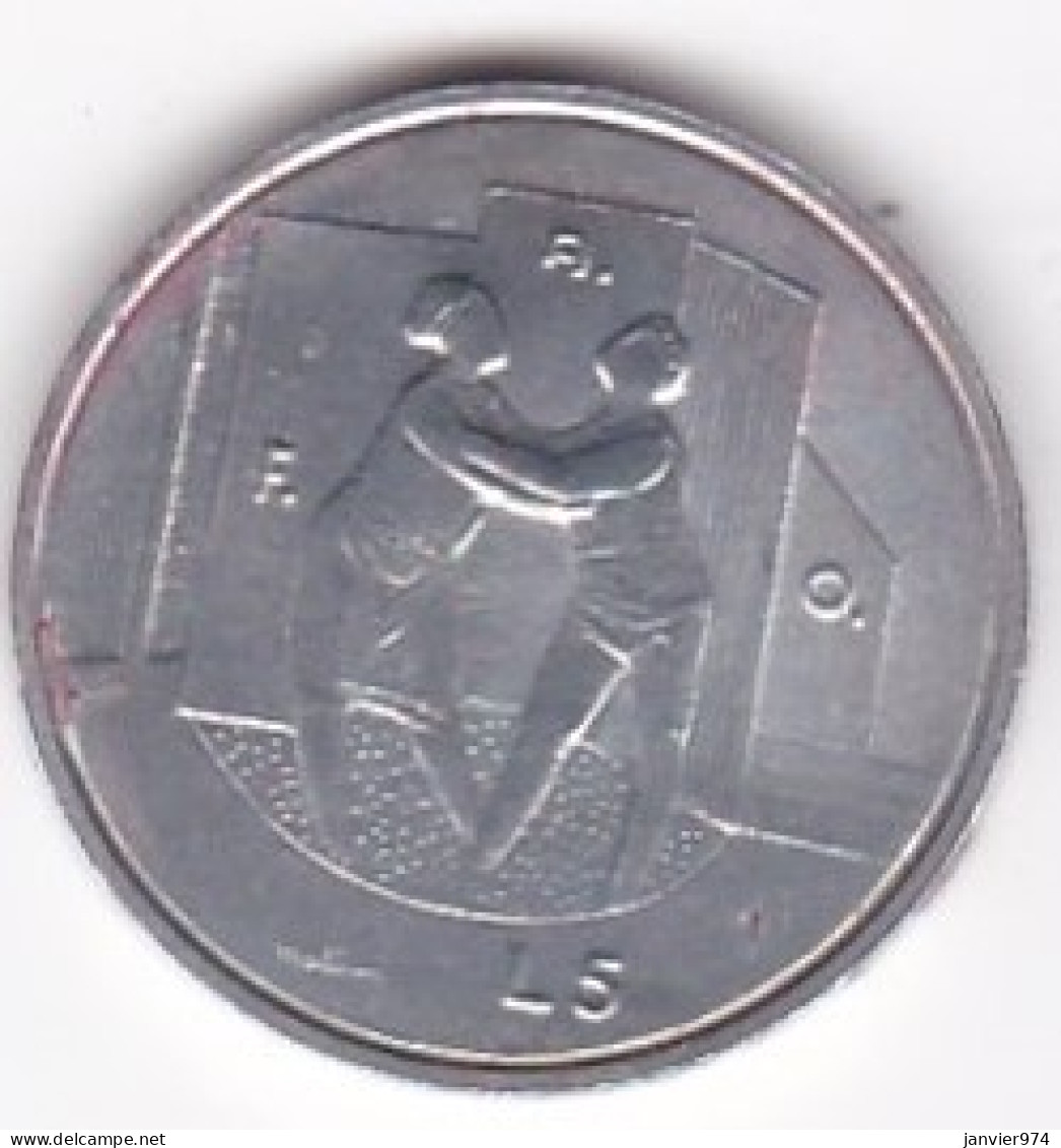 San Marino , 5 Lire 1976 FAO , Serie Family , En Aluminium , KM# 53 , Neuve UNC - San Marino