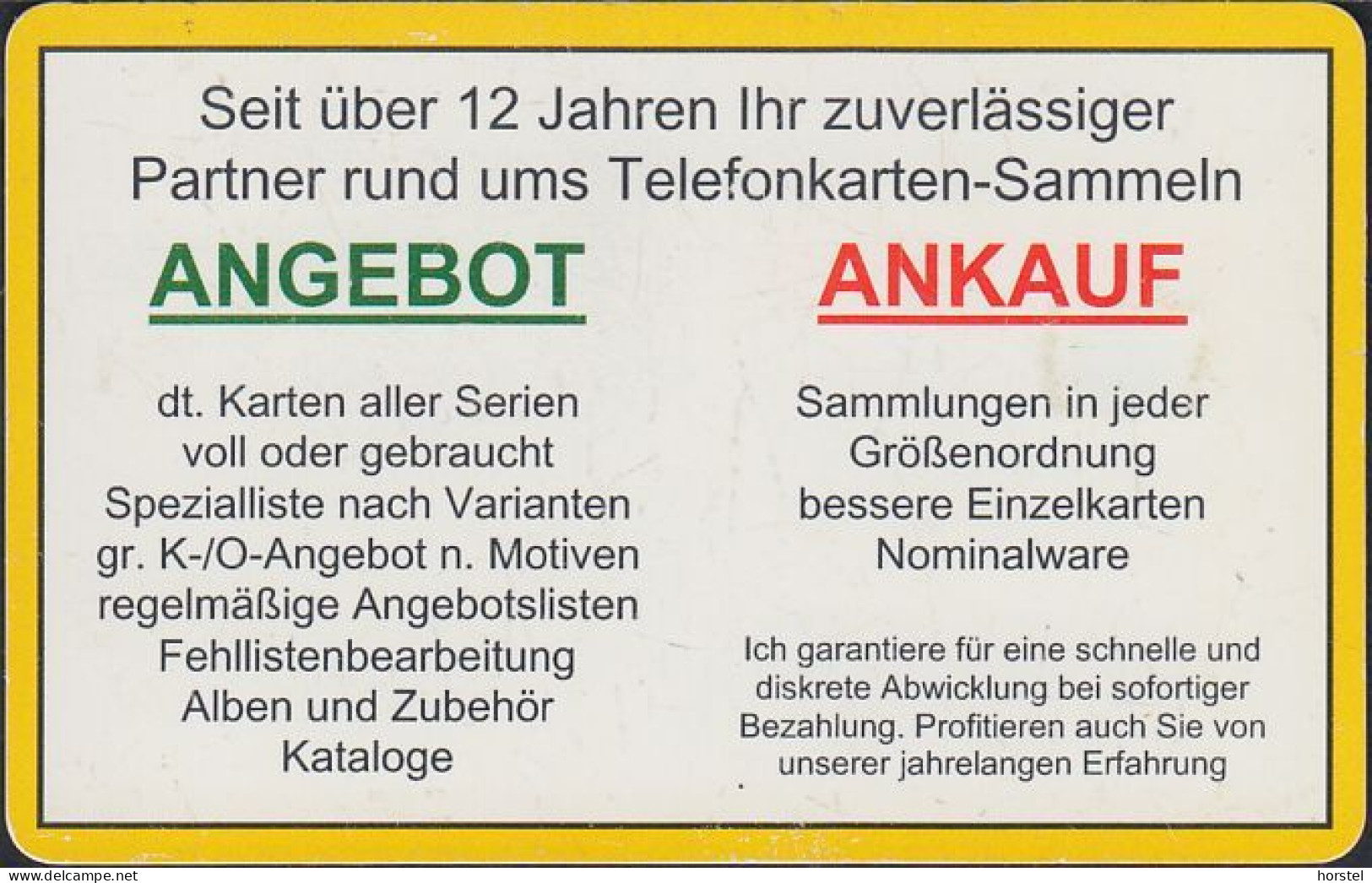 GERMANY S01/03 Telefonkarten Versand - J.Goedert - Mainz - Ankauf - Angebot - S-Series : Tills With Third Part Ads