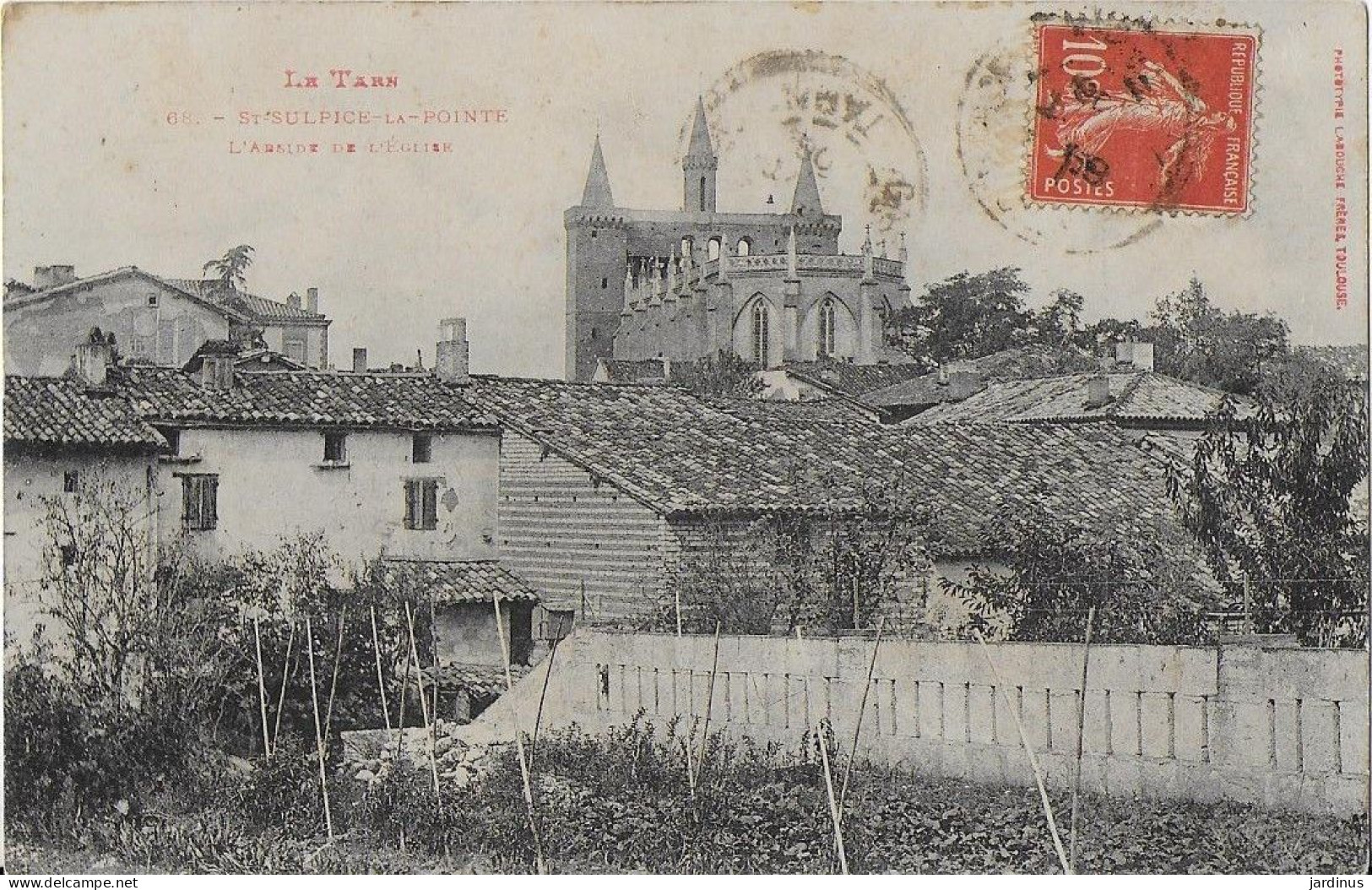 St Sulpice La Pointe Abside De L'eglise - Saint Sulpice