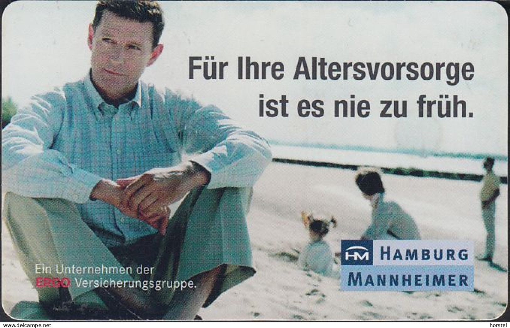 GERMANY S01/2006 Hamburg- Mannheimer - Mann Am Meer - S-Series: Schalterserie Mit Fremdfirmenreklame