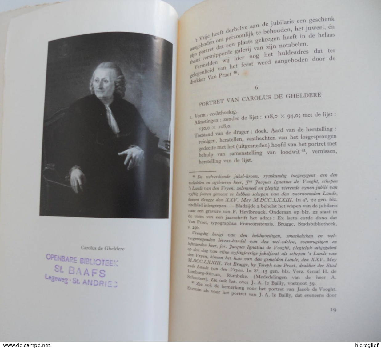 Schilderijen In Het Gerechtshof Te Brugge Door G. Gyselen 1958 De Tempel / Justitie - Geschichte