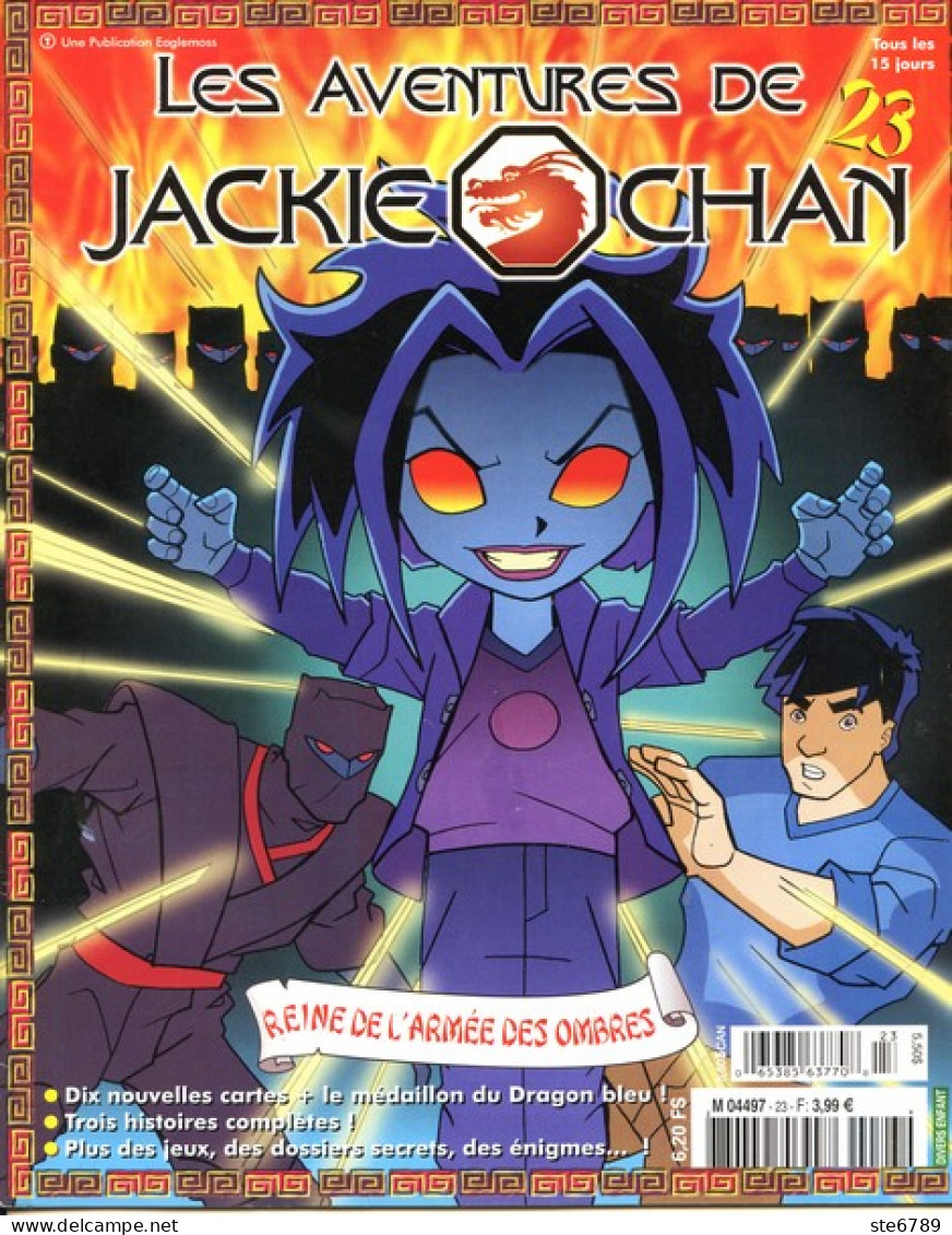 LES AVENTURES DE JACKIE CHAN N° 23 Reine De L'armée Des Ombres   Mangas - Magazines