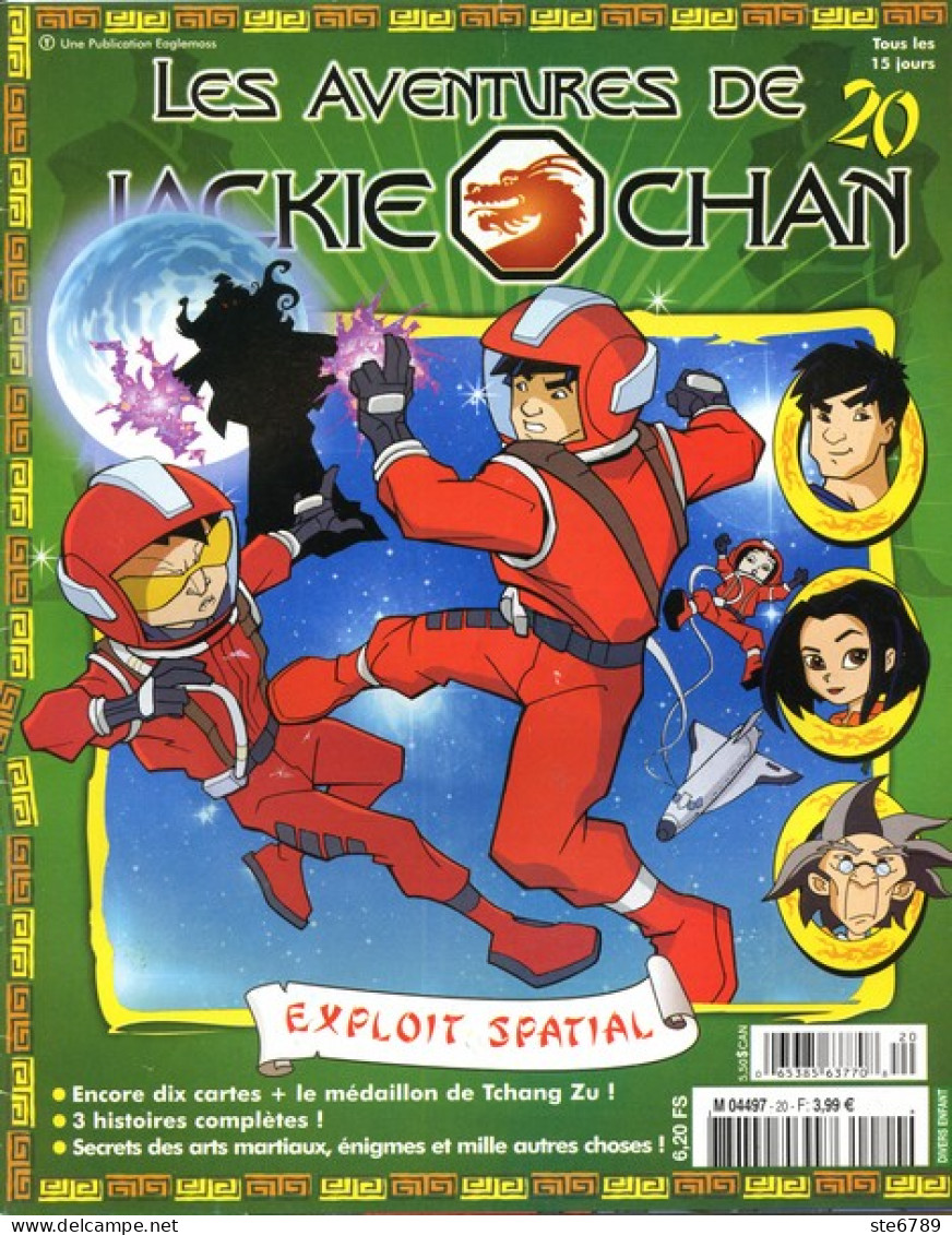 LES AVENTURES DE JACKIE CHAN N° 20  Exploit Spatial  Mangas - Zeitschriften