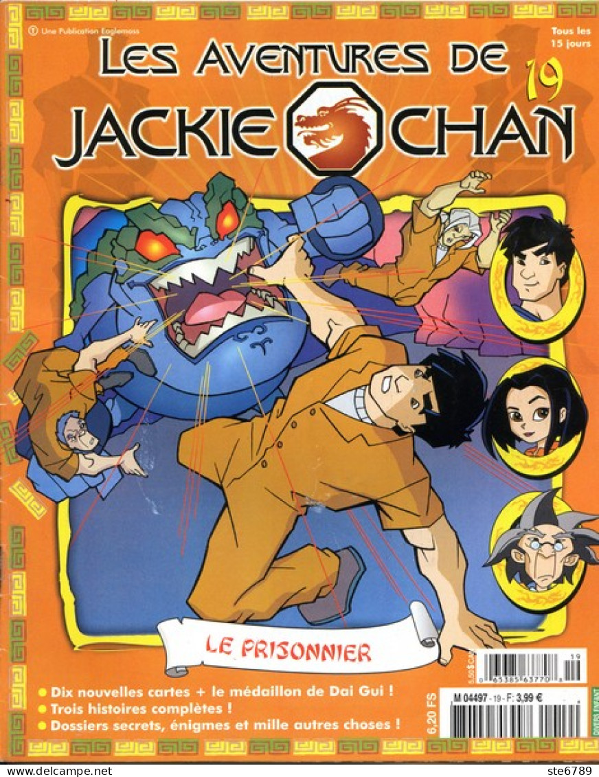 LES AVENTURES DE JACKIE CHAN N° 19 Le Prisonnier    Mangas - Magazines