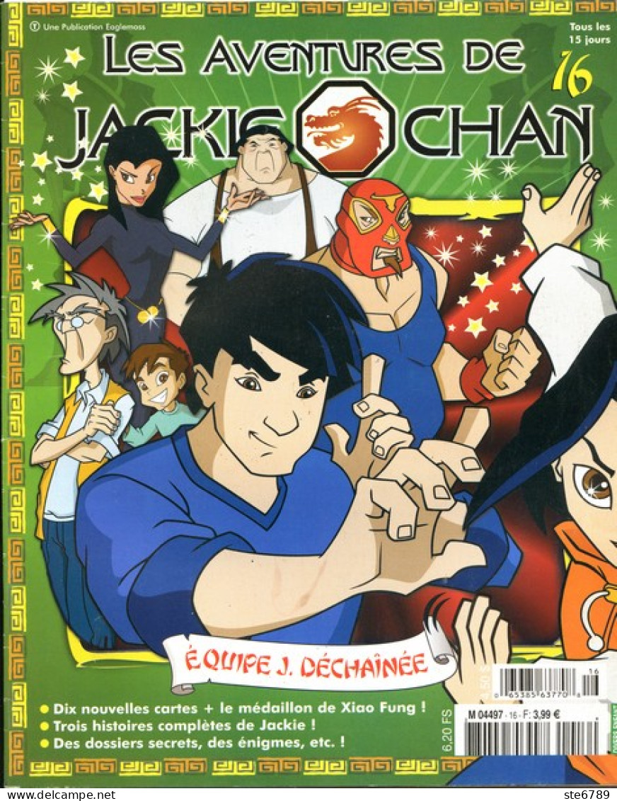 LES AVENTURES DE JACKIE CHAN N° 16 Equipe J Déchainée   Mangas - Tijdschriften