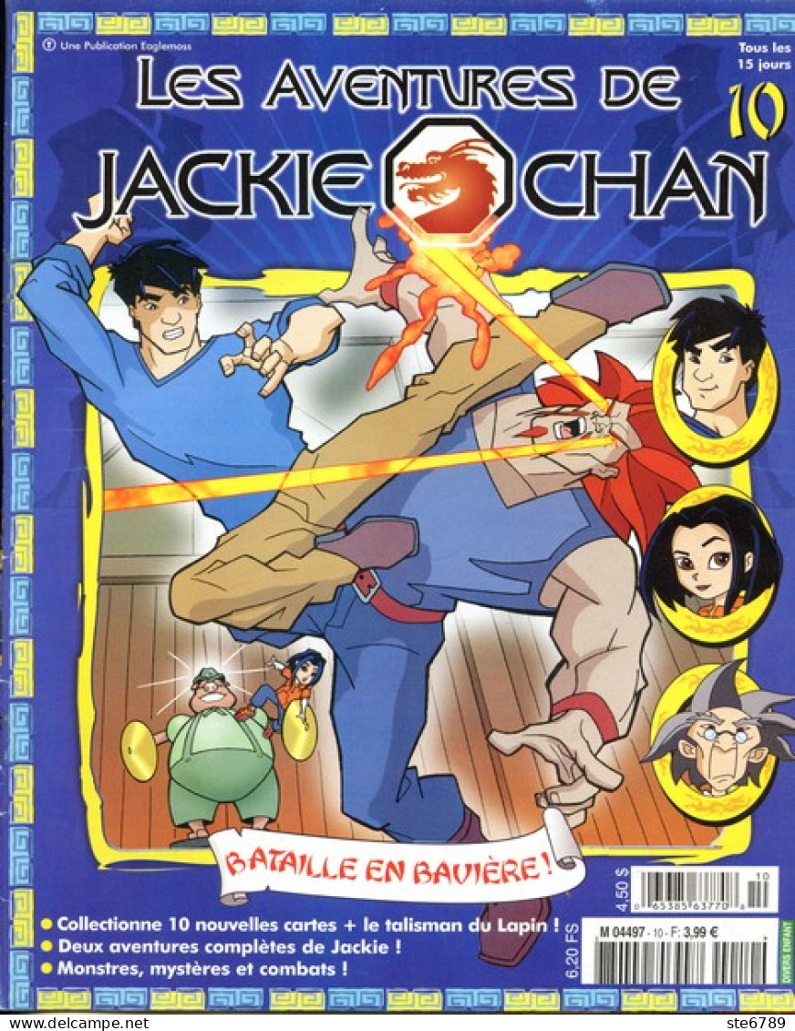 LES AVENTURES DE JACKIE CHAN N° 10  Bataille En Bavière   Manga - Tijdschriften