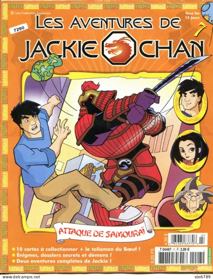 LES AVENTURES DE JACKIE CHAN N° 7 Attaque De Samouraï  Manga - Zeitschriften
