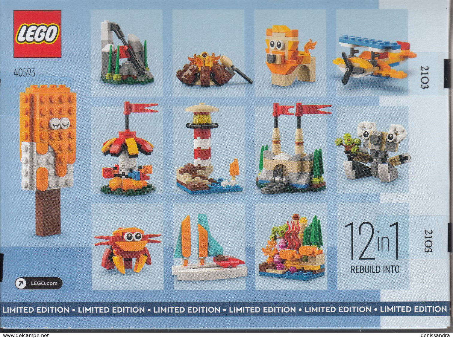 Lego 40593 Construction 12 En 1 Neuf Dans La Boîte ** - Lego System