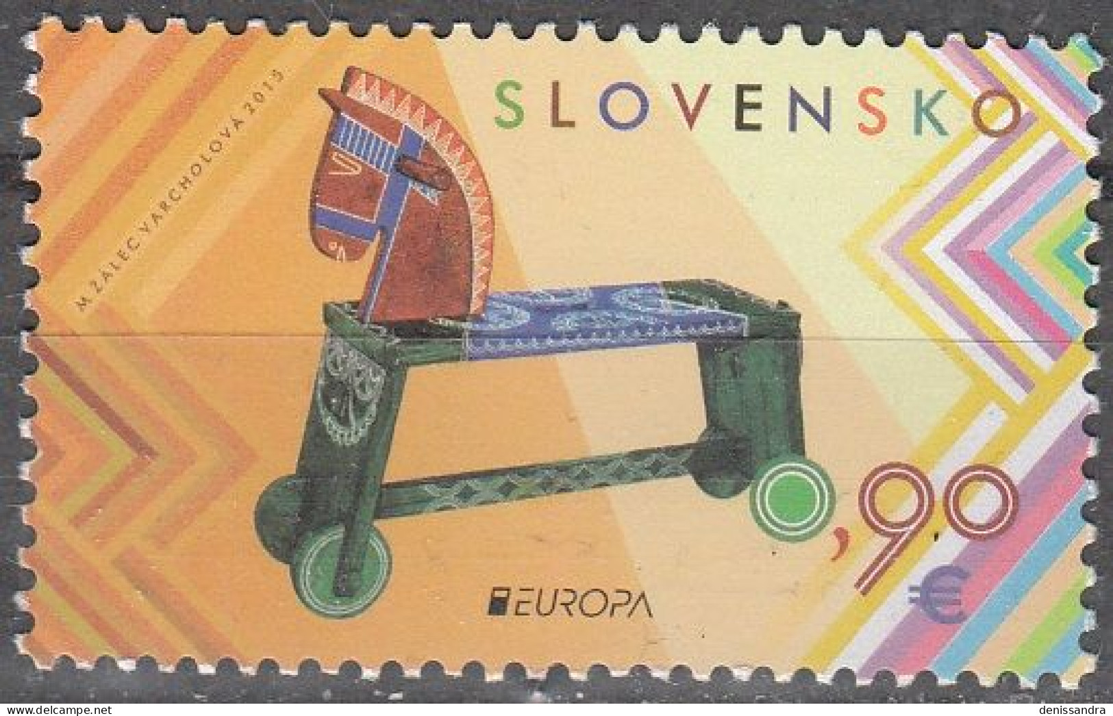 Slovensko 2015 Yvert 667 Neuf ** Cote (2017) 2.80 € Europa CEPT Jouet Ancien - Neufs