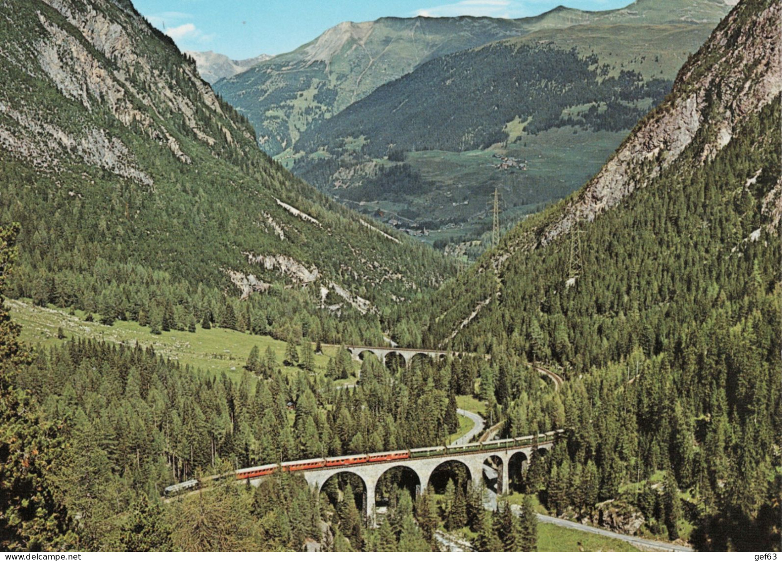 Rhätische Bahn (RhB) 75 Jahre Albulabahn - Zwischen Bergün Und Preda - Obras De Arte
