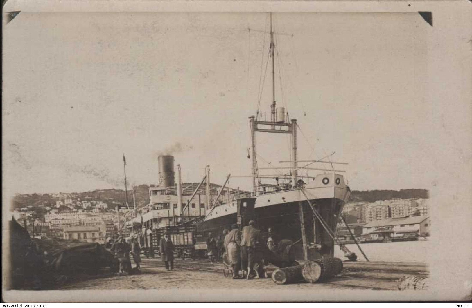 Photo Carte Cargo "Le VULCAIN" Très Rare - Sonstige & Ohne Zuordnung