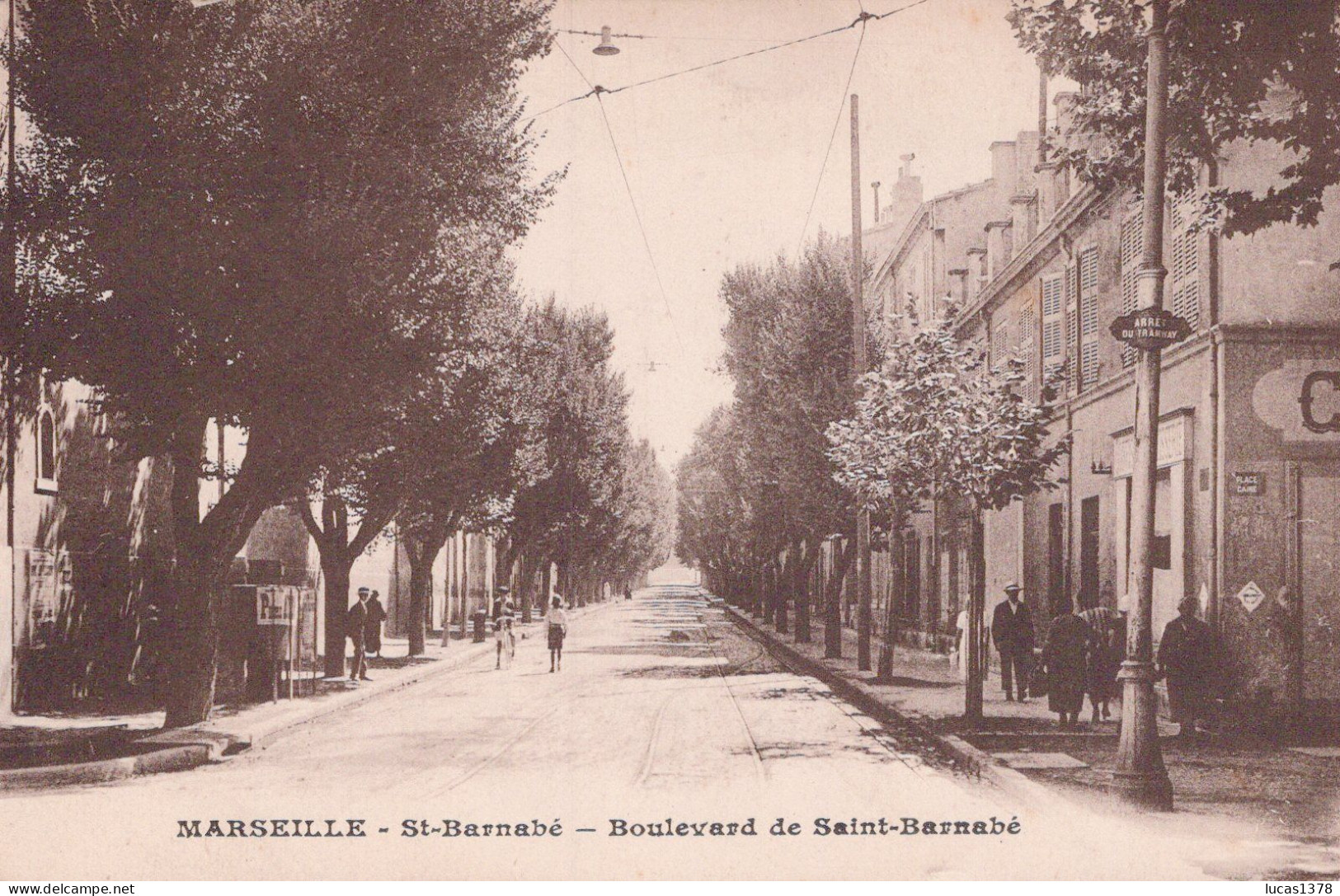 13 / MARSEILLE /  SAINT BARNABE / BOULEVARD DE SAINT BARNABE - Saint Barnabé, Saint Julien, Montolivet