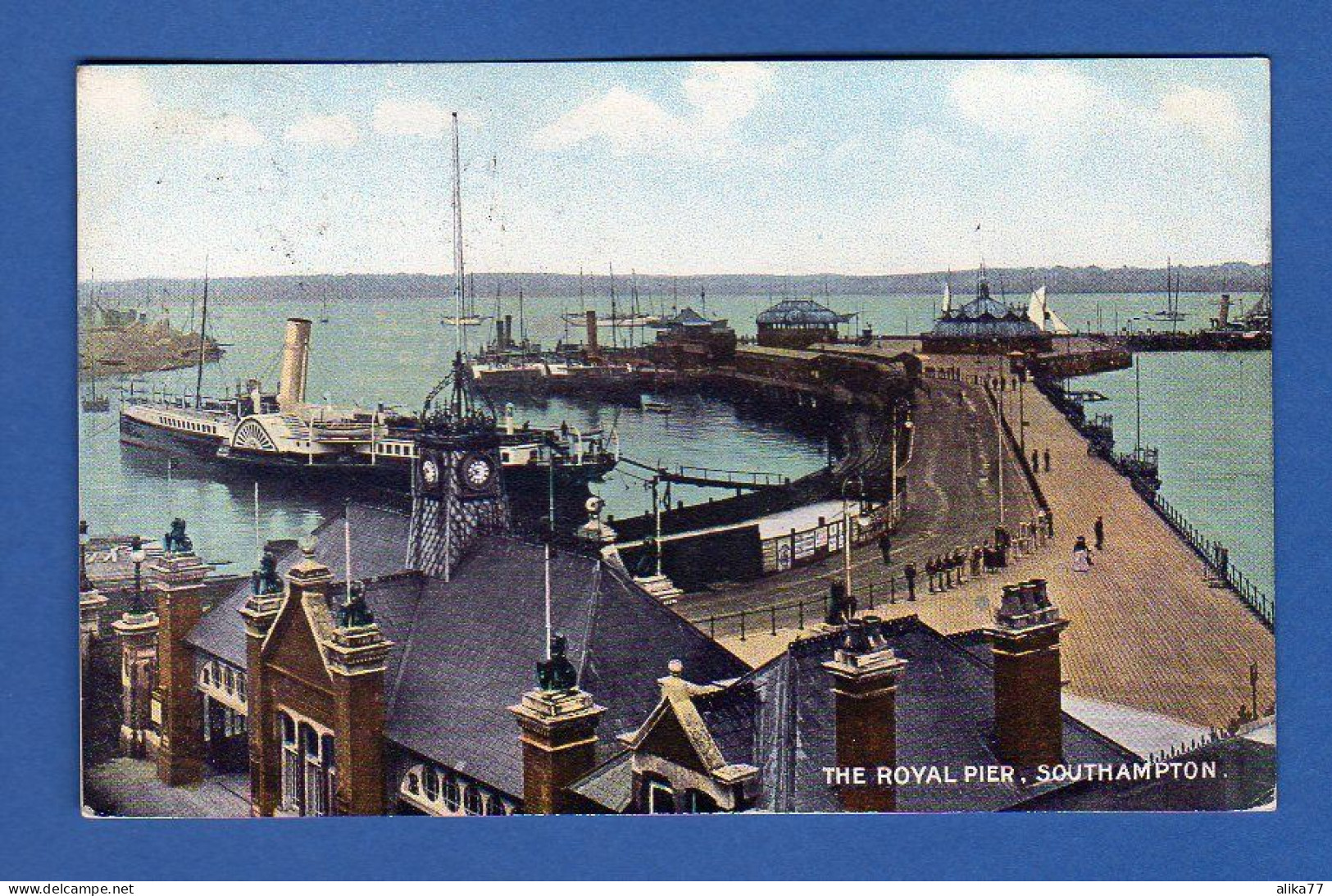 CPA     Southampton    The Royal Pier    1906 - Southampton