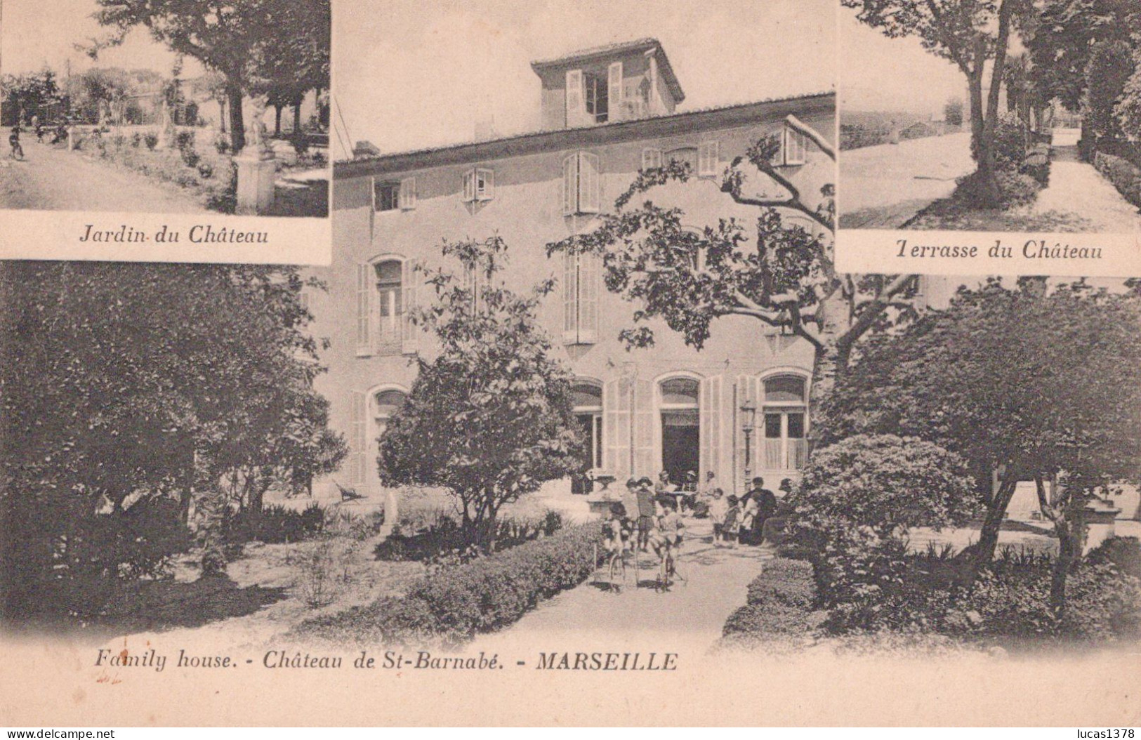 13 / MARSEILLE / FAMILY HOUSE / CHATEAU DE SAINT BARNABE - Saint Barnabé, Saint Julien, Montolivet