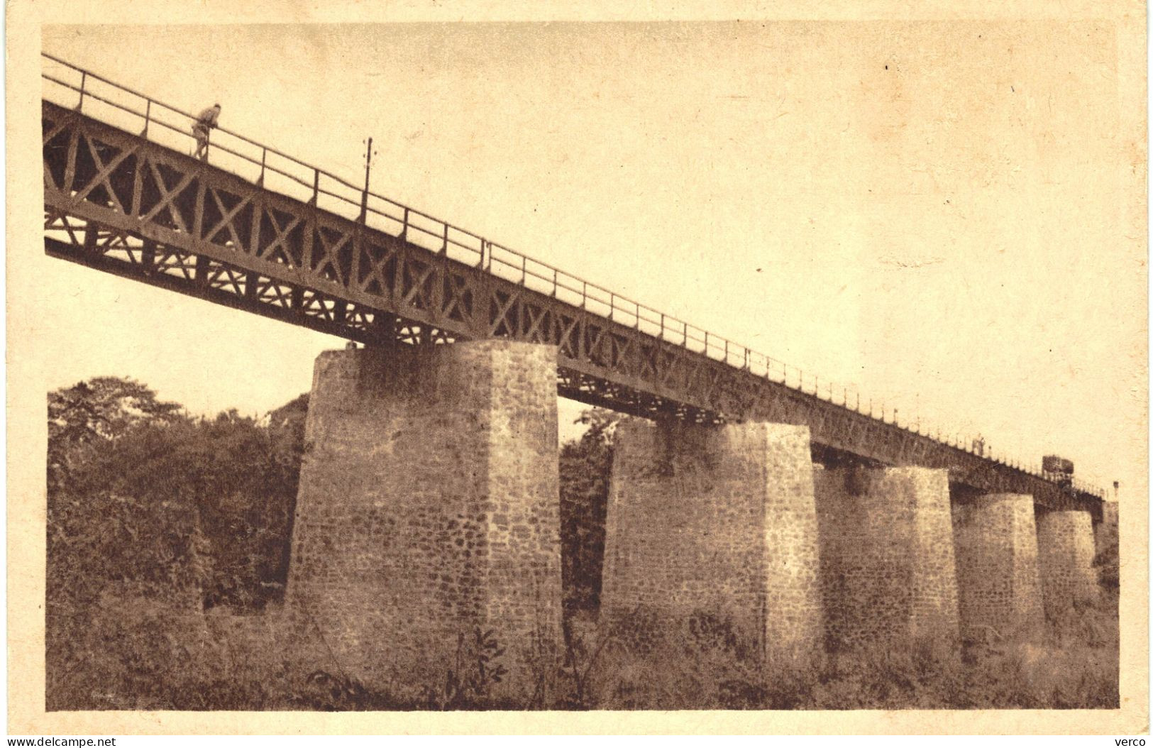 Carte POSTALE Ancienne De  OUEME - Pont Du Chemin De Fer - Benin