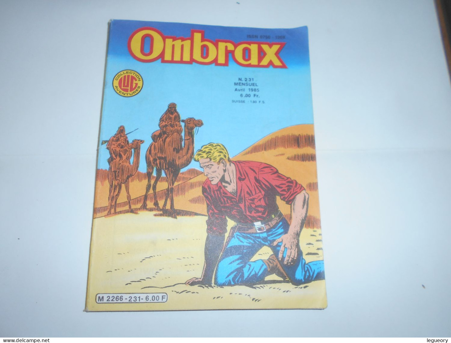 Ombrax  N° 231 Mensuel Avril 1985 - Ombrax