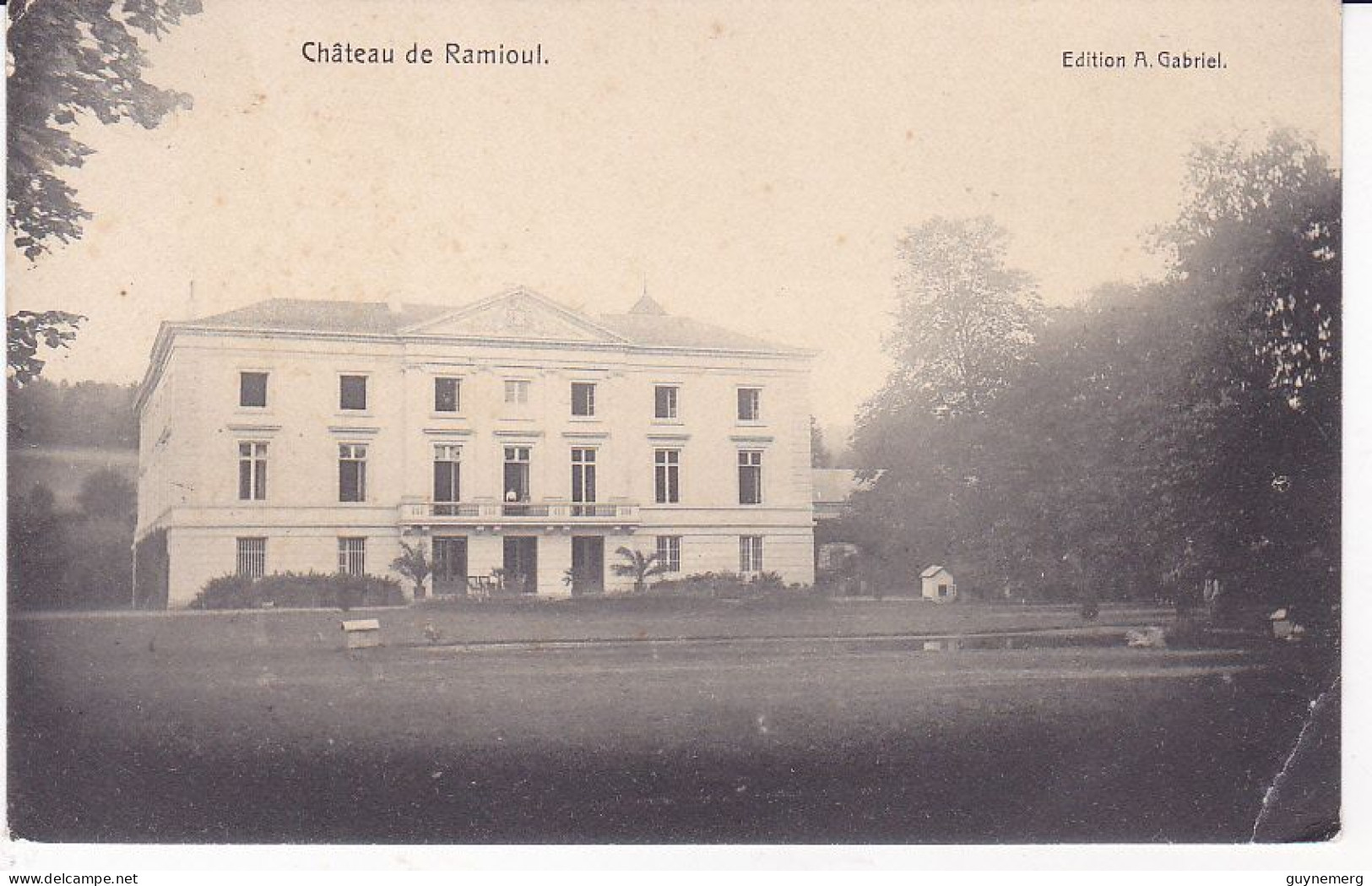 RAMIOUL Château Flémalle Carte  Allemande 1 ° GUERRE - Flémalle