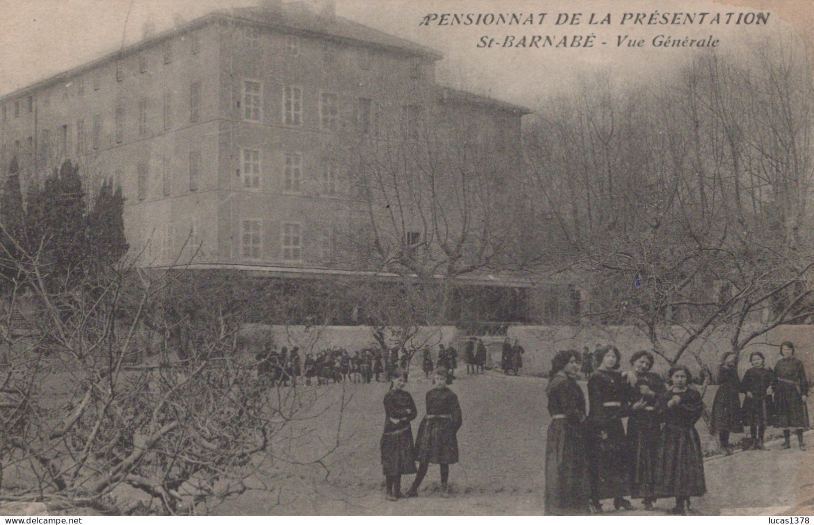 13 / MARSEILLE / SAINT BARNABE / PENSIONNAT DE LA PRESENTATION - Saint Barnabé, Saint Julien, Montolivet