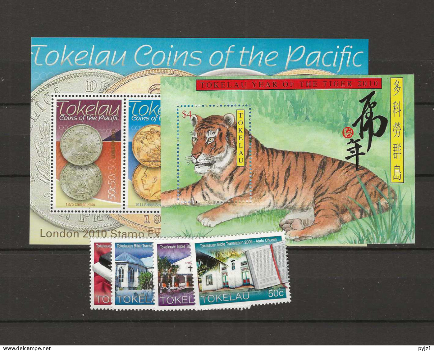 2010 MNH Tokelau Year Collection Postfris** - Tokelau